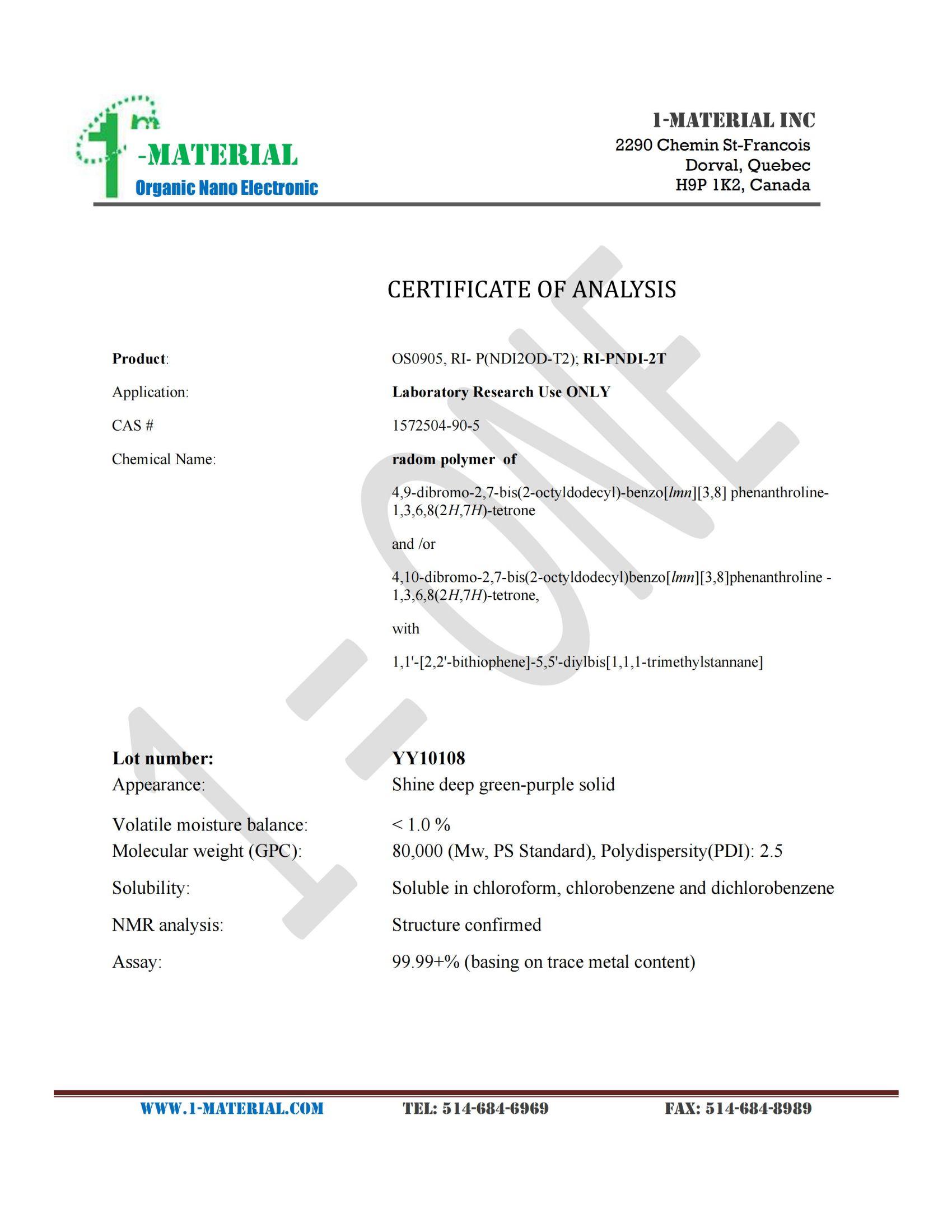 1-material材料RI- P(NDI2OD-T2)