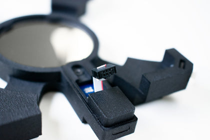 Instalation of Solar Simulator Indoor Light Filter
