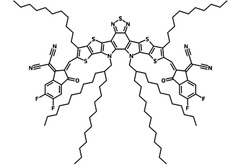 Chemical structure of DTY6, green energy materials