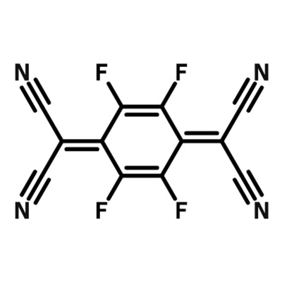 Chemical structure of F4TCNQ
