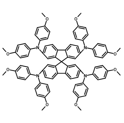 Spiro-OMeTAD chemical structure