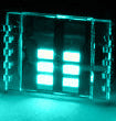 greenish-blue light emitting device