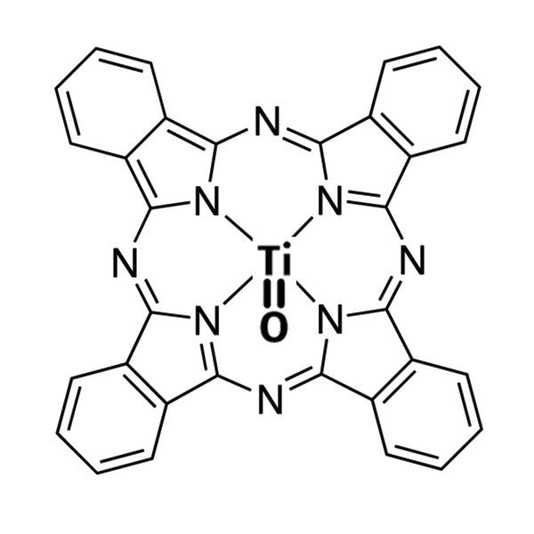chemical structure of tiopc Titanyl phthalocyanine