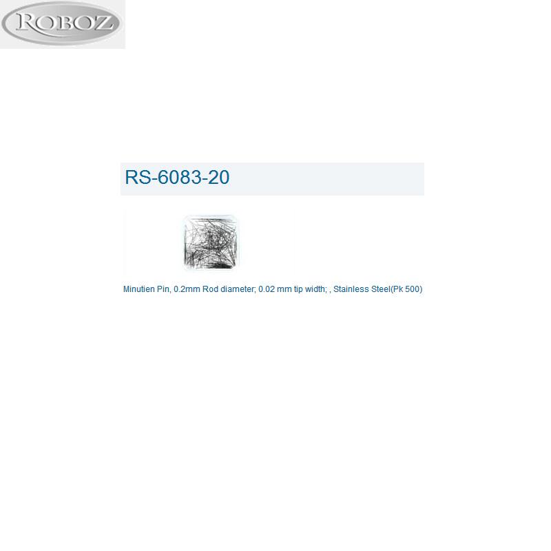 Roboz微型解剖针RS-6083-20