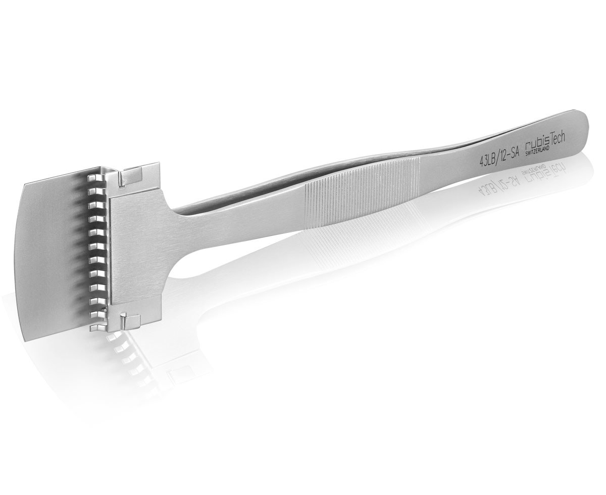 Rubis镊子43LB-12-SA