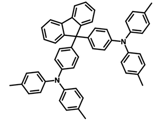 Chemical structure of DTAF