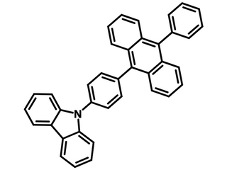 Chemical structure of CzPA