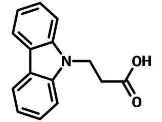 9cpa - 3-(9H-carbazol-9-yl)propanoic acid - 6622-54-4 chemical structure