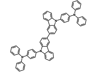 Chemical structure of BCzTPA