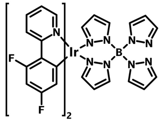 Chemical structure of FIr6