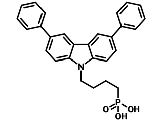 ph-4pacz - 2814500-04-2 - (4-(3,6-diphenyl-9H-carbazol-9-yl)butyl)phosphonic acid