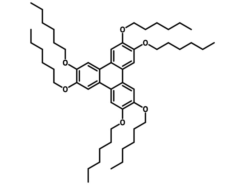 hat6 - 70351-86-9 - 2,3,6,7,10,11-hexakis(hexyloxy)triphenylene chemical structure