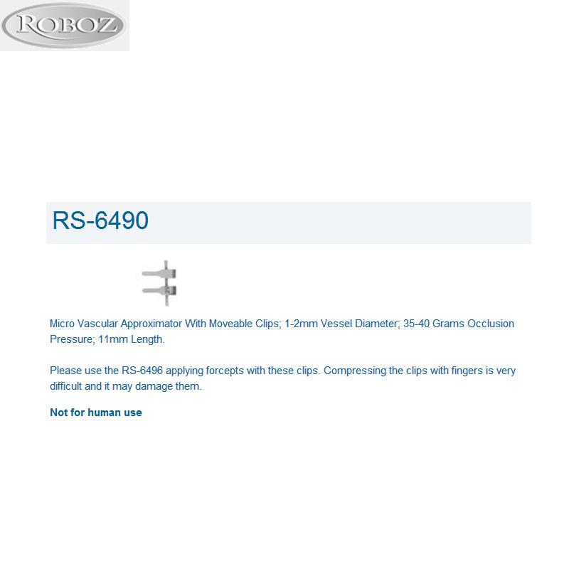 Roboz血管夹RS-6490